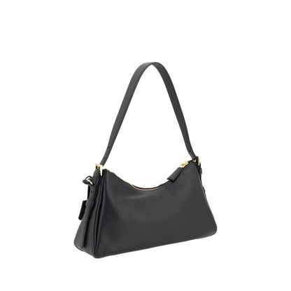 Black Calf Leather Bos Taurus Shoulder Bag
