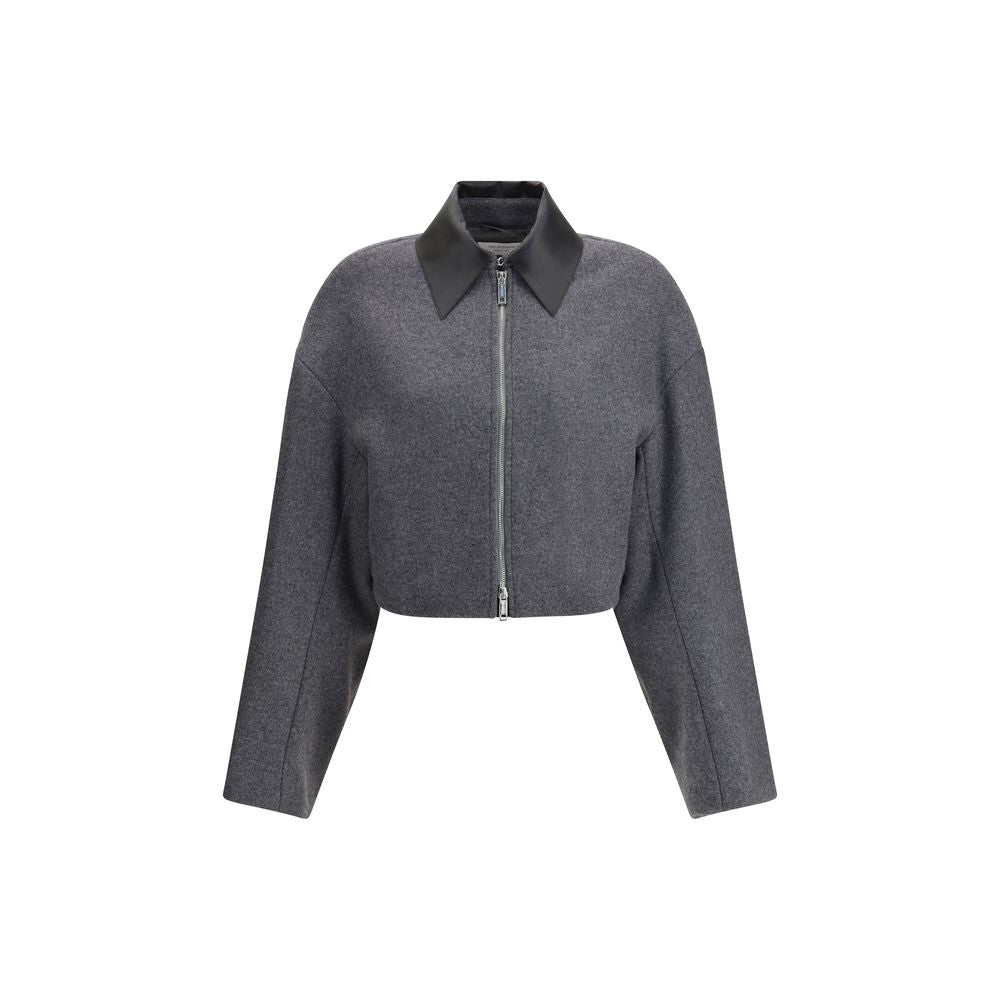 Gray Fleece Wool Clothing
