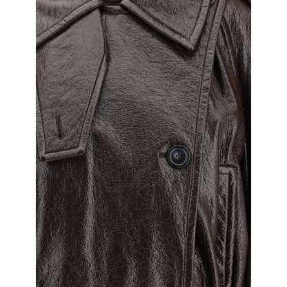 Brown Cotton Coat