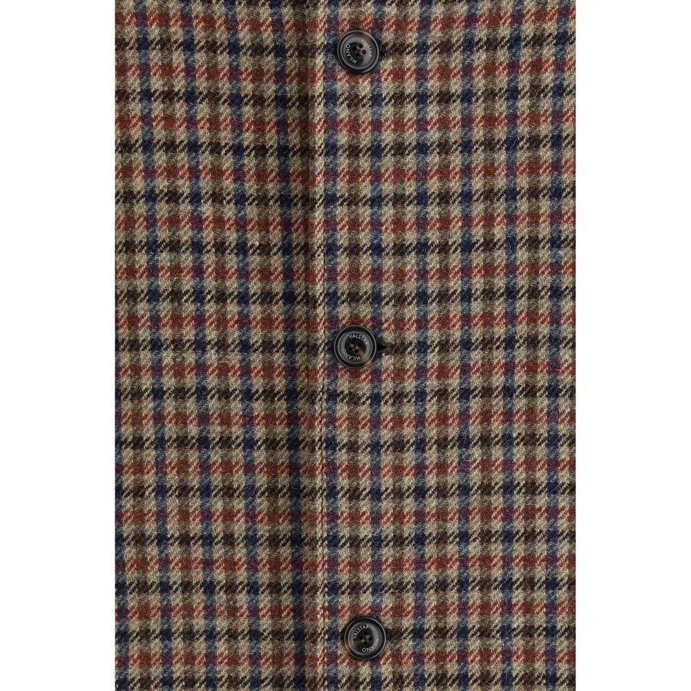 Multicolor Wool Coat