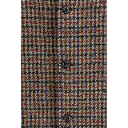 Multicolor Wool Coat