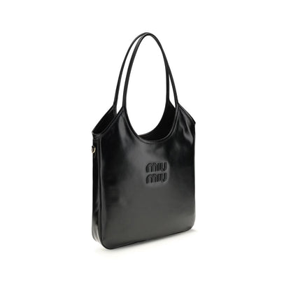 Black Calf Leather Bos Taurus Shoulder Bag