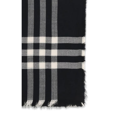 Black Wool Scarf