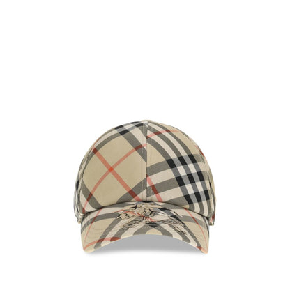 Beige Cotton Cap (Baseball Hat)
