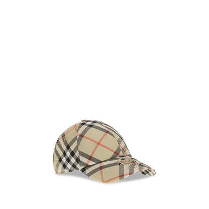 Beige Cotton Cap (Baseball Hat)