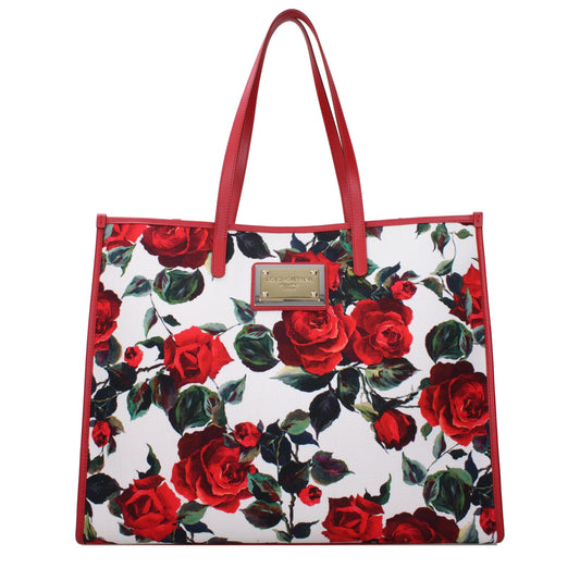 Red Fabric Shoulder Bag