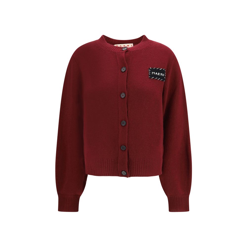 Bordeaux Cashmere Cardigan