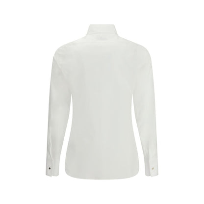 White Cotton Dress Shirt