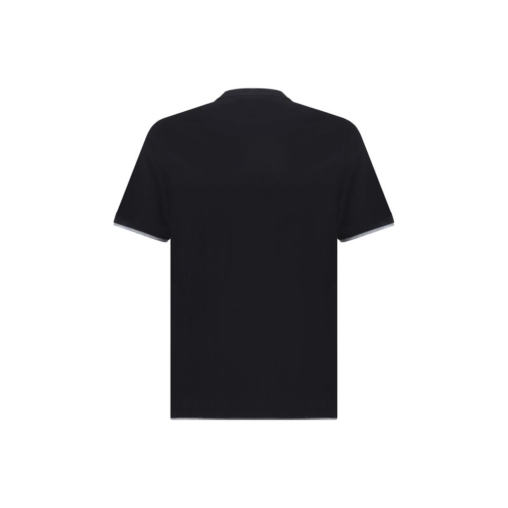 Black Cotton T-Shirt