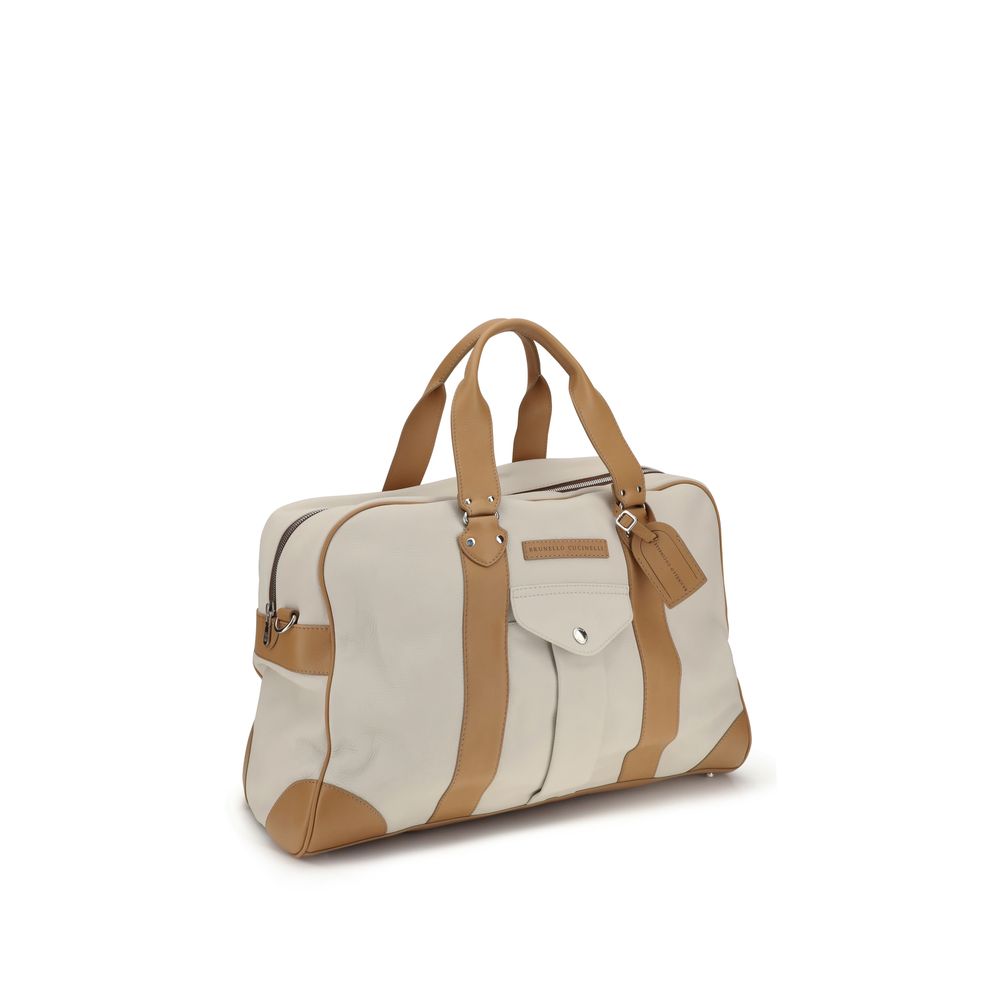 Beige Calf Leather Bos Taurus Luggage And Travel