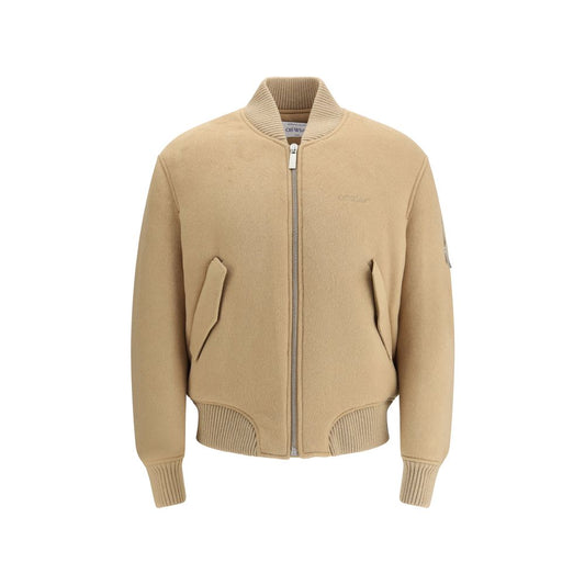 Brown Cashmere Bomber