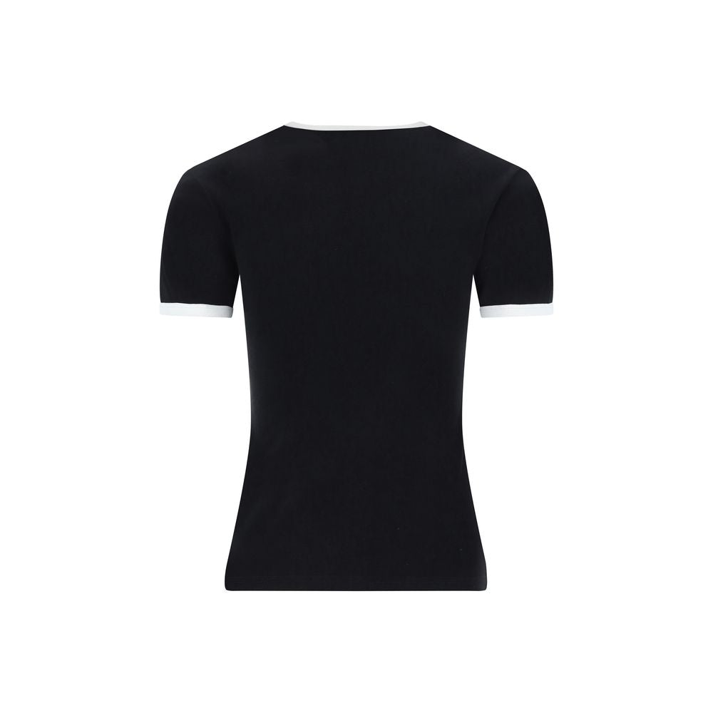 Black Cotton T-Shirt