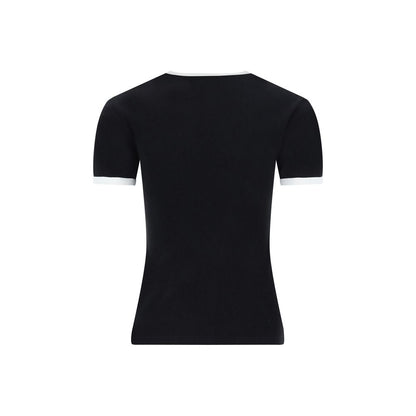 Black Cotton T-Shirt