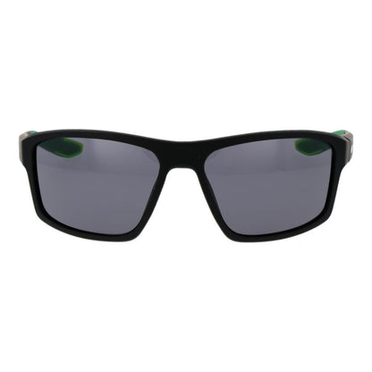 Black Stainless Steel Sunglasses