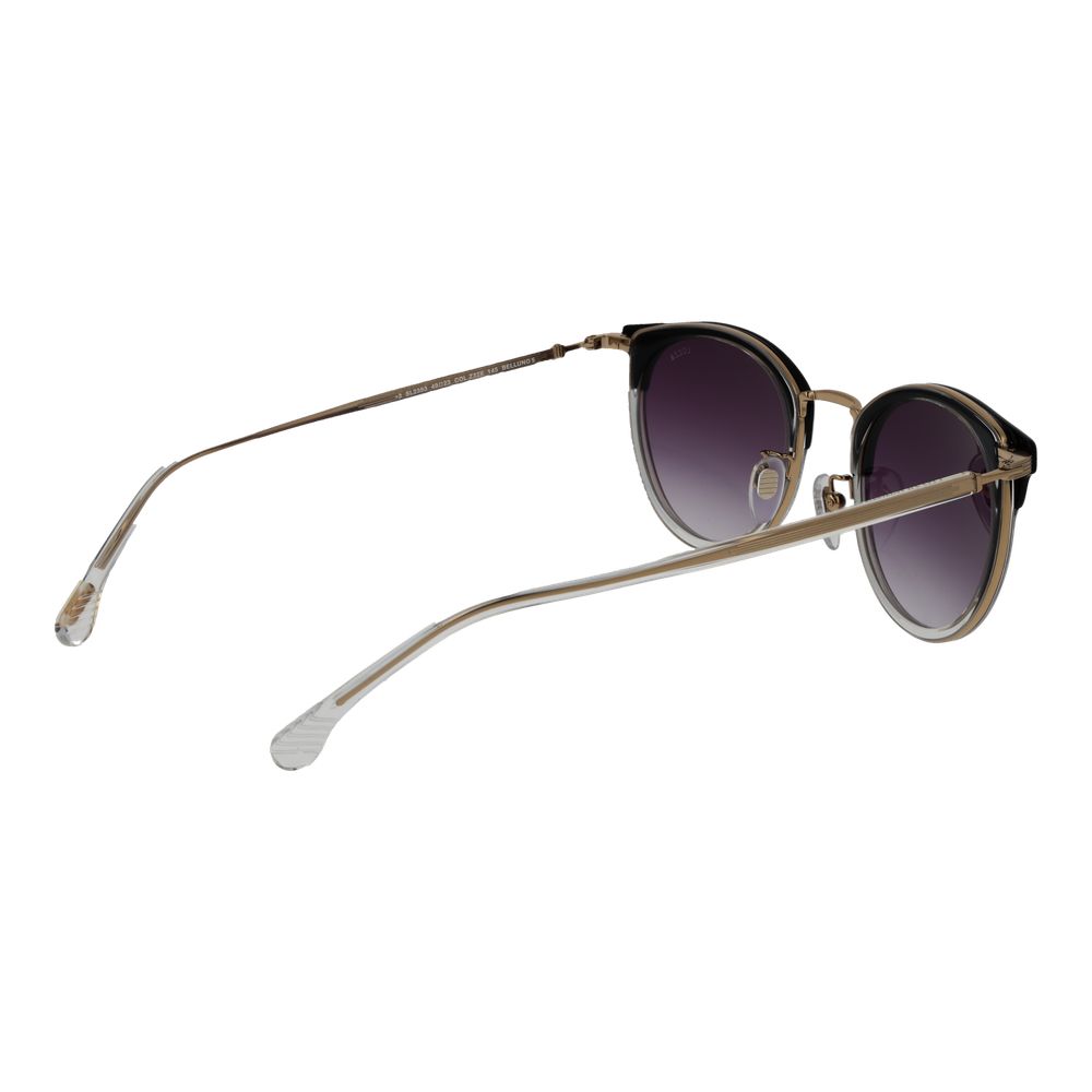 Transparent Stainless Steel Sunglasses