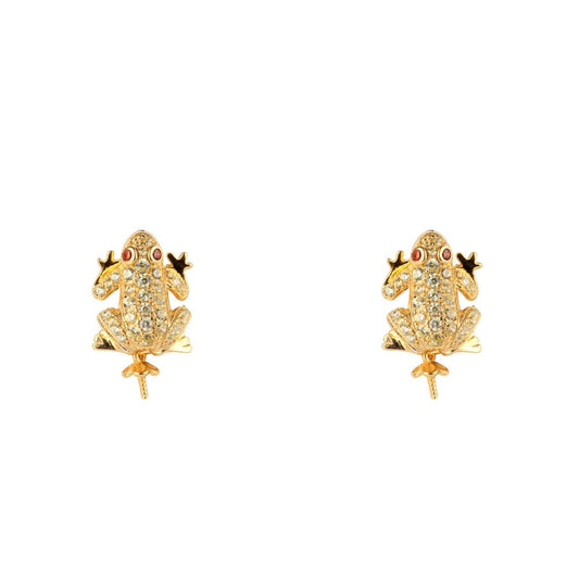 Gold Silver Earrings