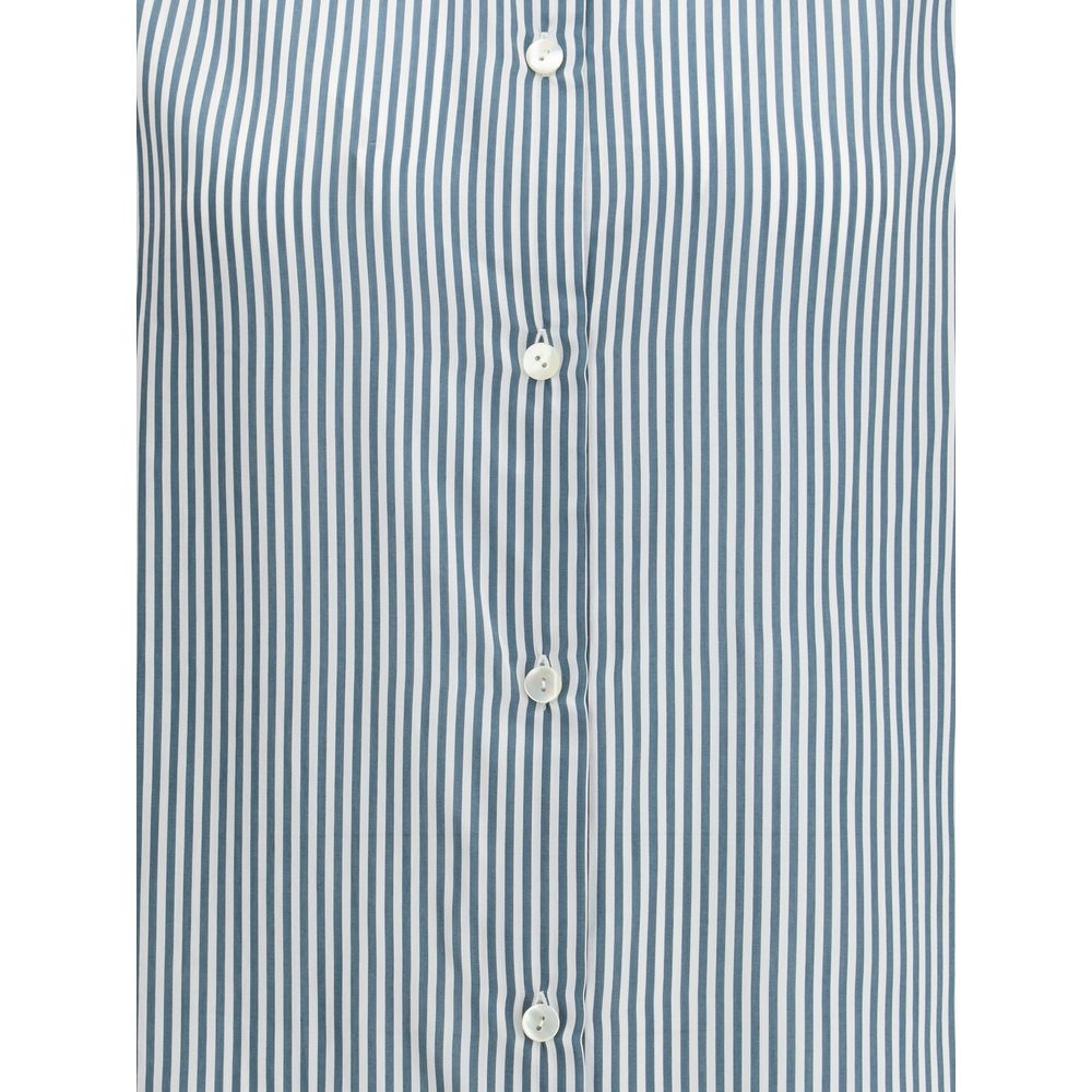 Green Viscose Pattern Shirt