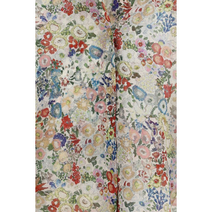 Multicolor Silk Pattern Shirt