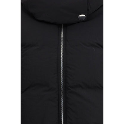 Black Polyamide Coat