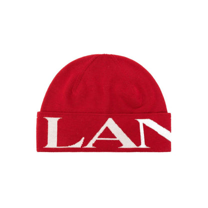 Red Wool Beanie