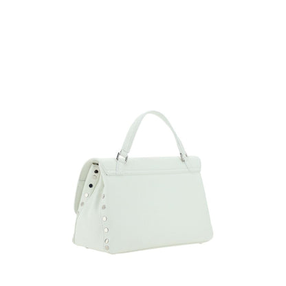 White Calf Leather Bos Taurus Shoulder Bag