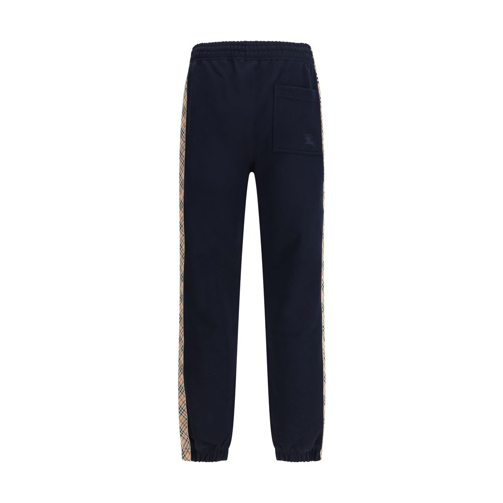 Blue Cotton Joggers (Workout Pants)