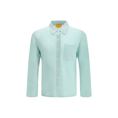 Light Blue Cashmere Dress Shirt