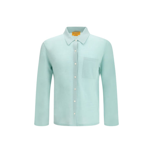 Light Blue Cashmere Dress Shirt