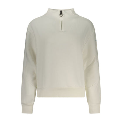 Bianco Cotton Women Sweatshirt