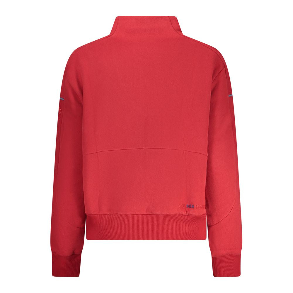 Rosso Cotton Women Sweatshirt