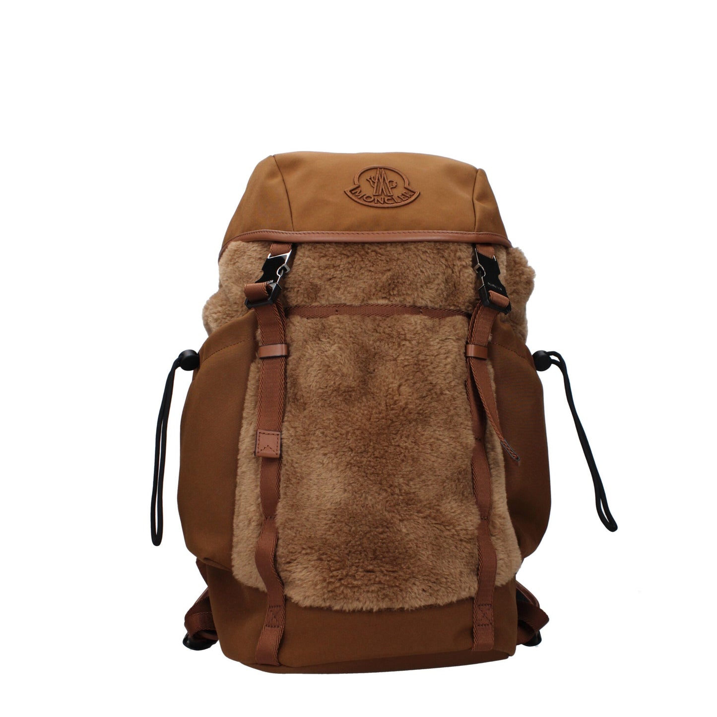 Brown Fabric Backpack