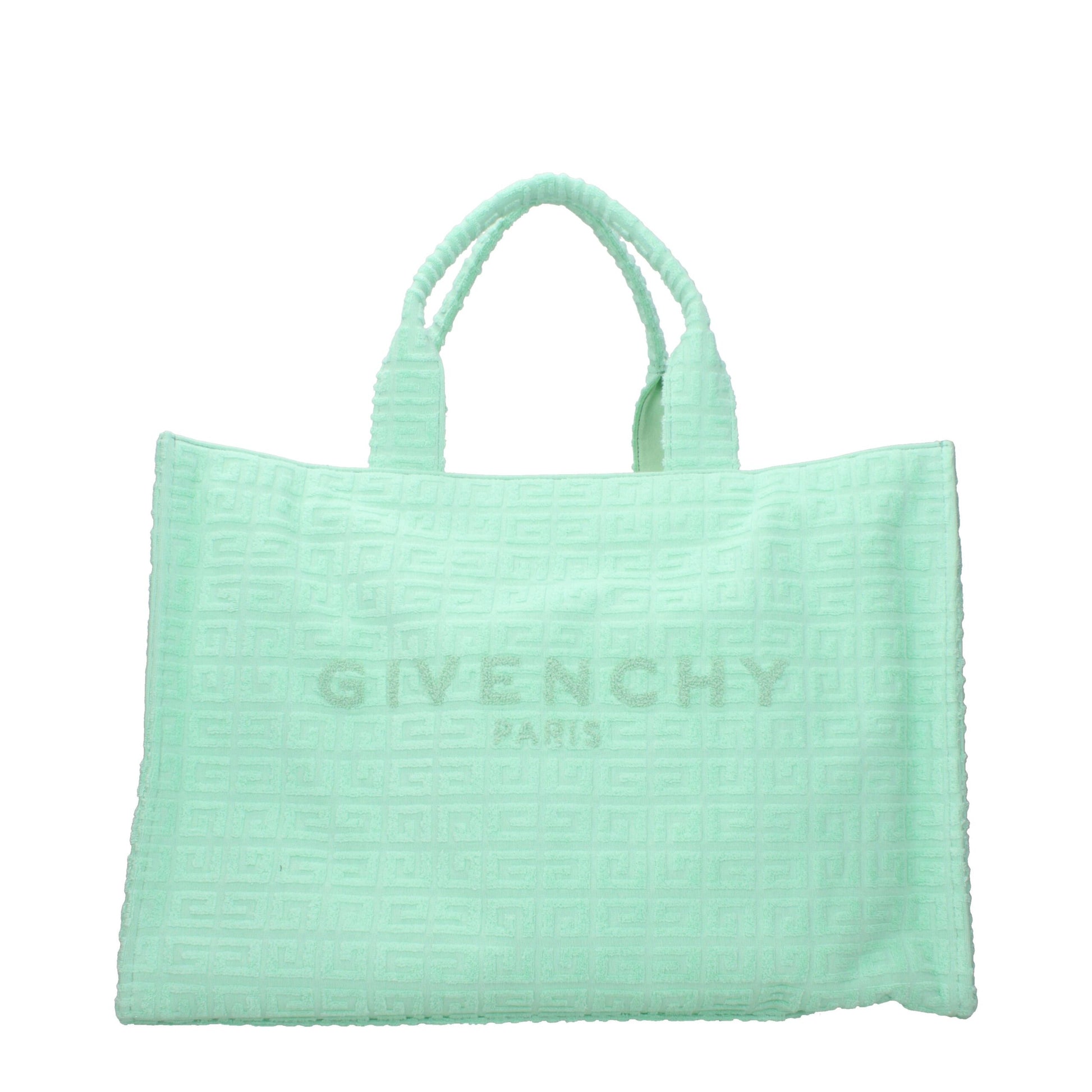 Green Fabric Handbag
