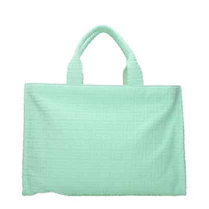 Green Fabric Handbag