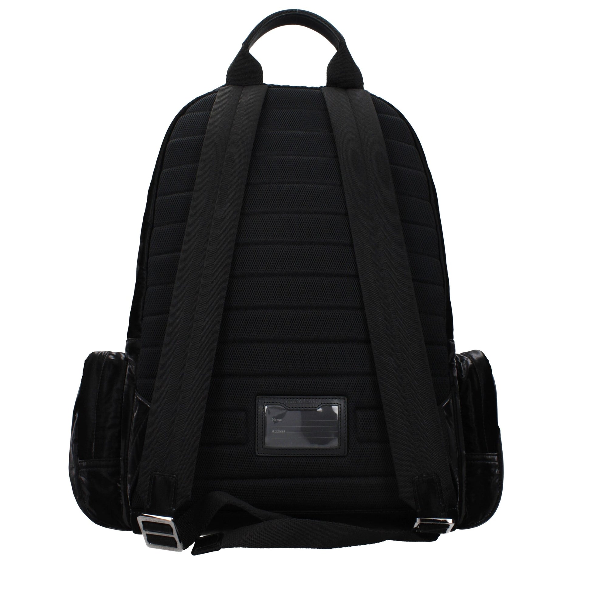 Black Nylon Backpack
