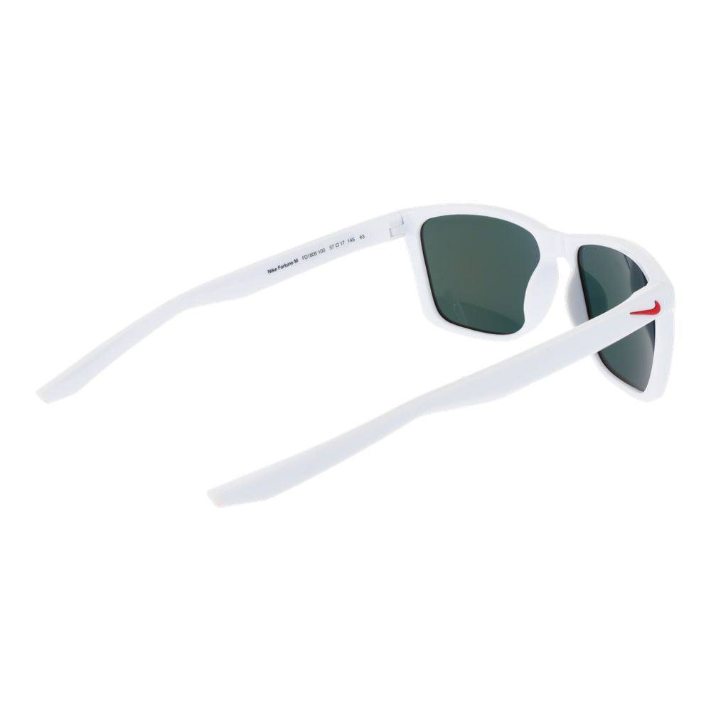 White Stainless Steel Sunglasses