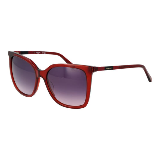 Red Acetate Sunglasses