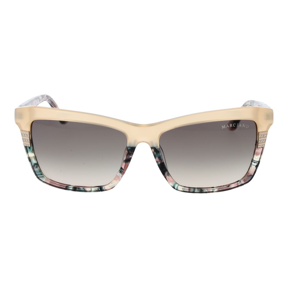 Beige Acetate Sunglasses