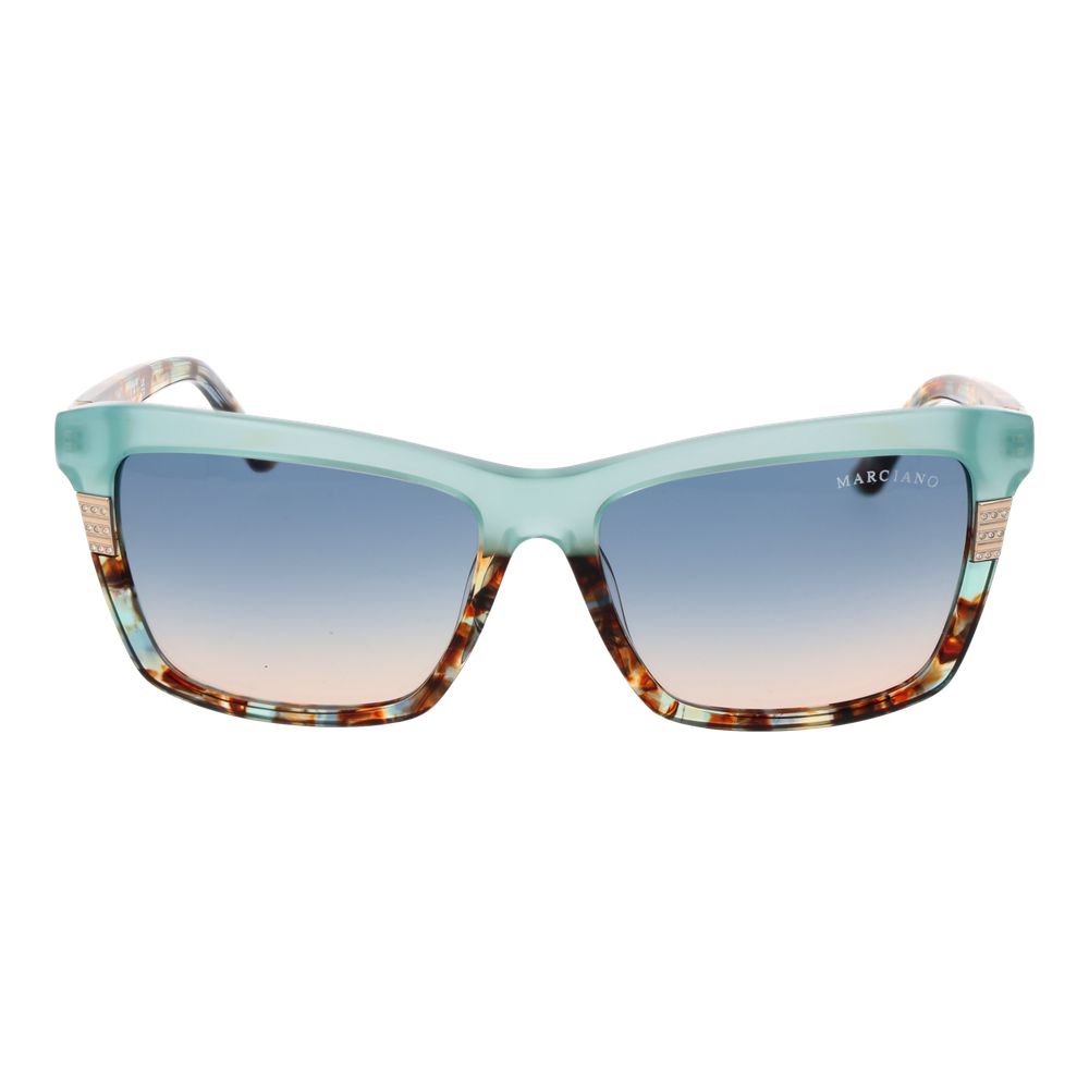 Turquoise Acetate Sunglasses