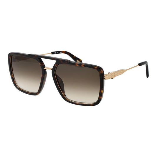 Brown Metal Sunglasses
