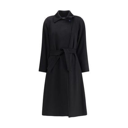 Black Camel Hair  Coat