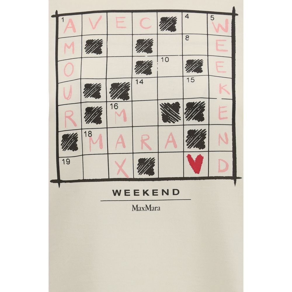 Cream Cotton T-Shirt