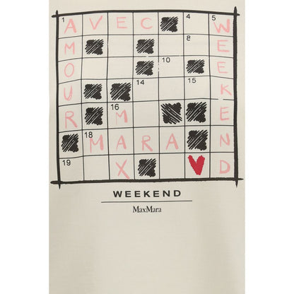 Cream Cotton T-Shirt