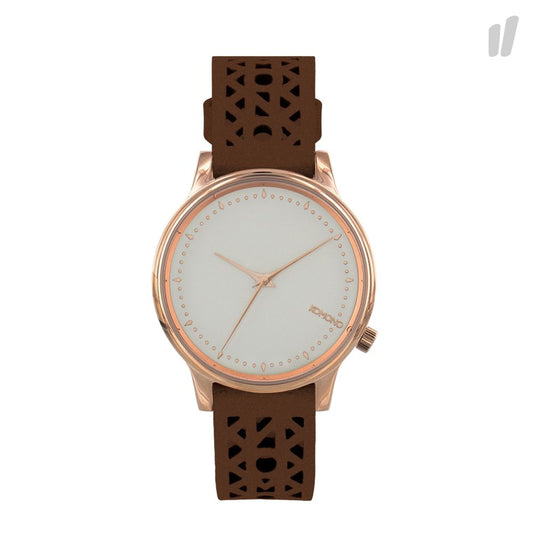Brown Leather Dress Watch