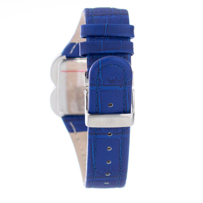Multicolor Leather Dress Watch