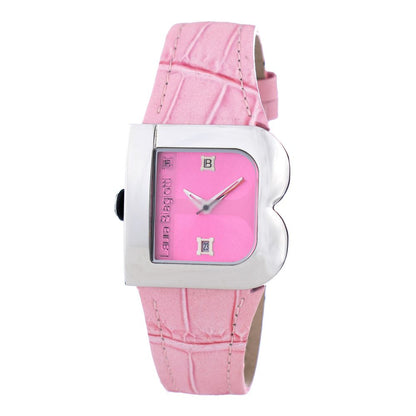 Multicolor Leather Dress Watch