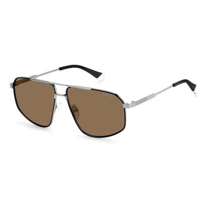 Bicolor Stainless Steel Sunglasses