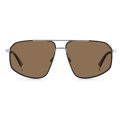 Bicolor Stainless Steel Sunglasses