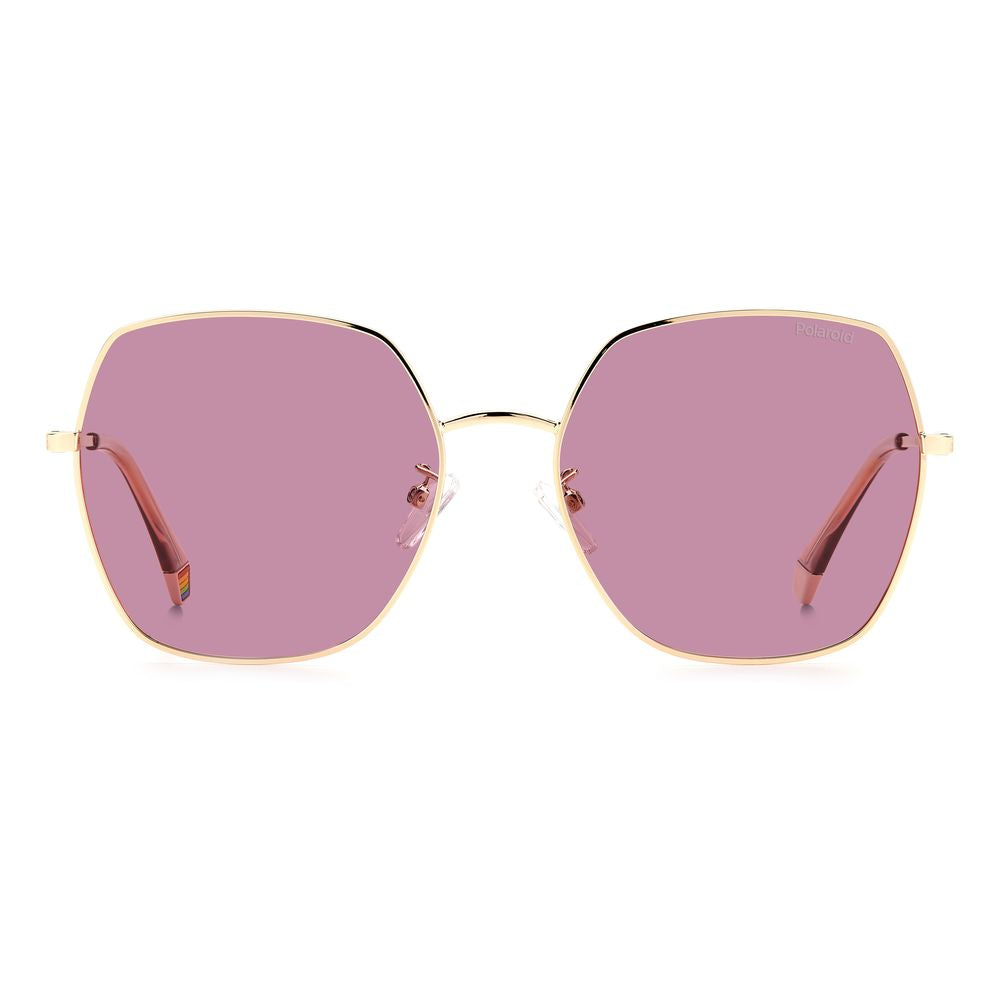 Rose Gold Stainless Steel Sunglasses