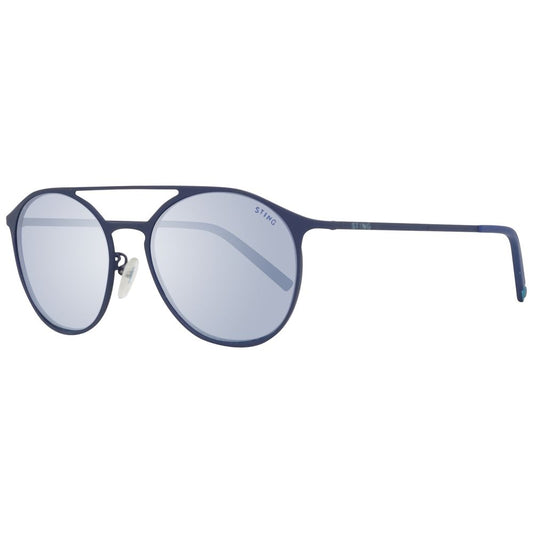 Blue Metal Sunglasses