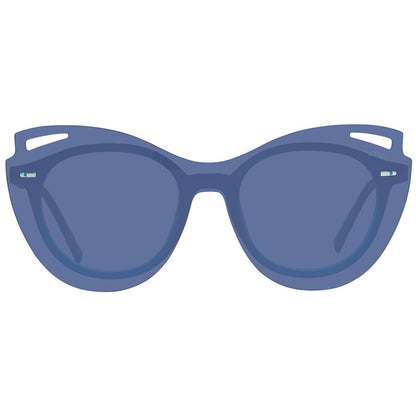 Blue Plastic Sunglasses